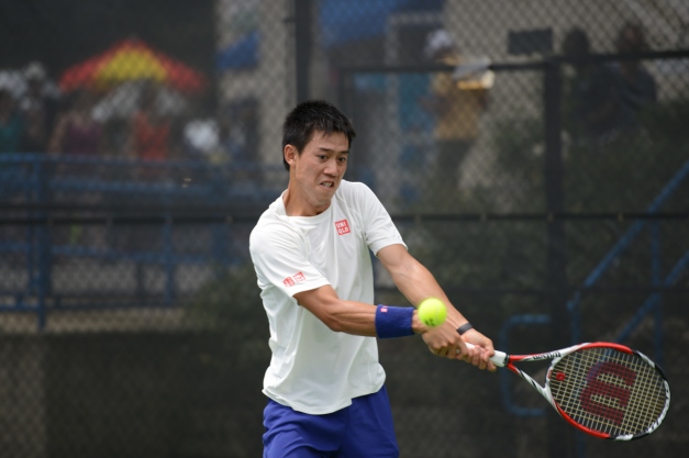 Kei Nishikori (Photo: @Tennis_Shots for TennisEastCoast.com)