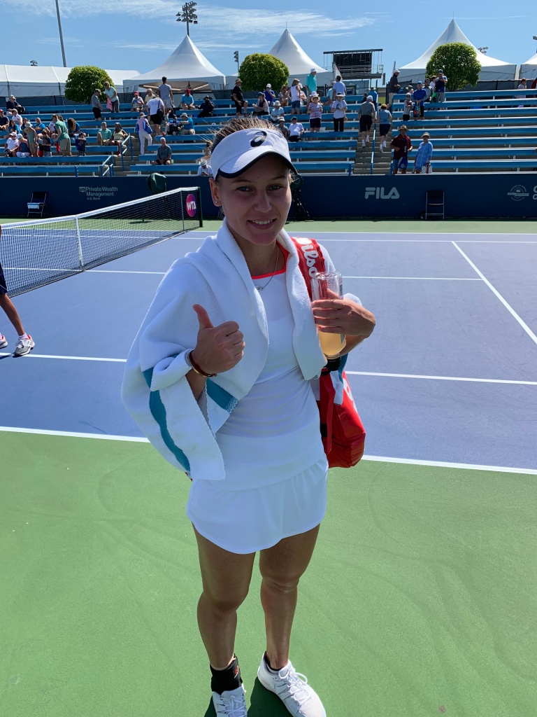 Veronika Kudermetova, 2019 Western & Southern Open (Photo: TennisAtlantic.com)